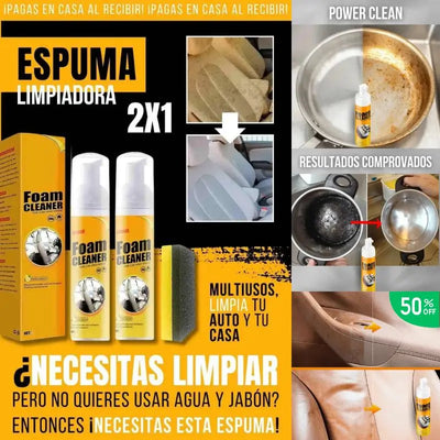 Espuma Limpiadora Multiusos® 2x1