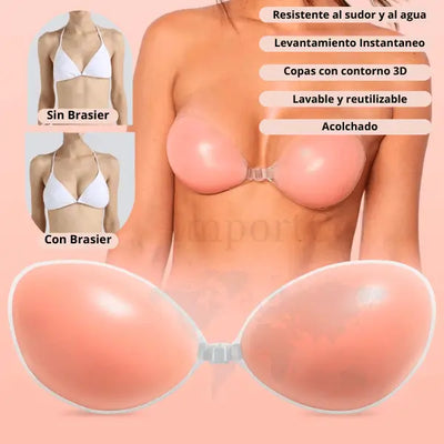 Brasier Siliconado Invisible De Realce™