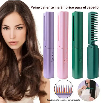 HairFix Pro | Cepillo Portátil Alisador