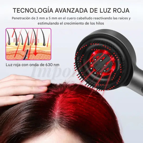 LumiHair Pro - Crecimiento del cabello
