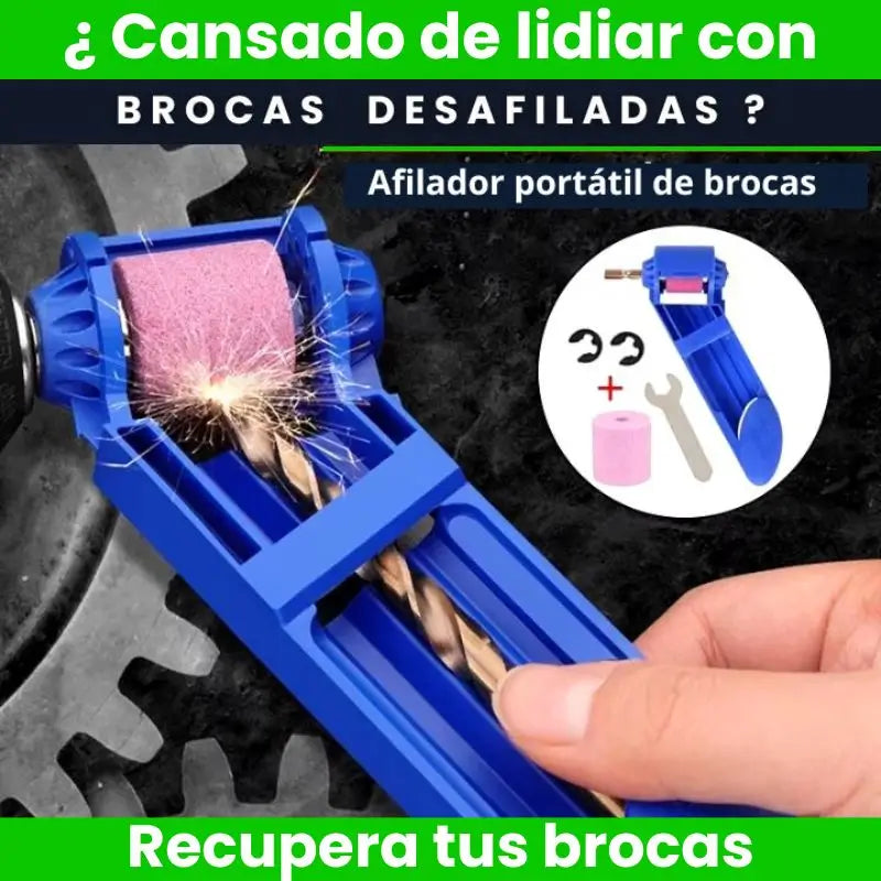 Afilador de Brocas Profesional – ¡Filo en Segundos!