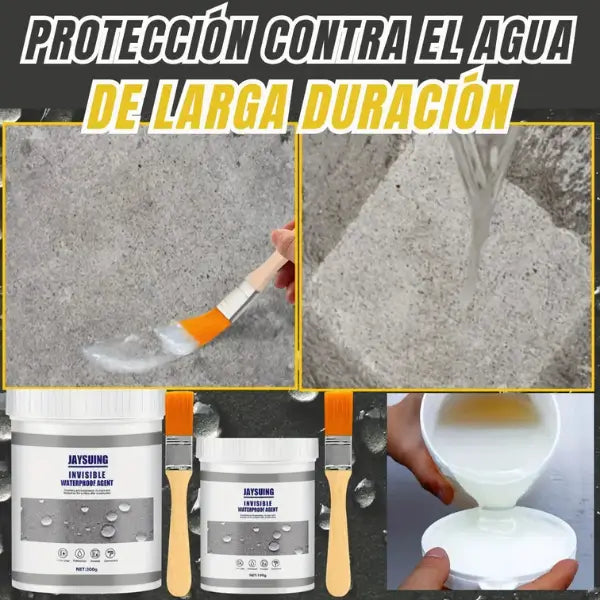 Escudo Líquido™ | Sellador impermeabilizante invisible