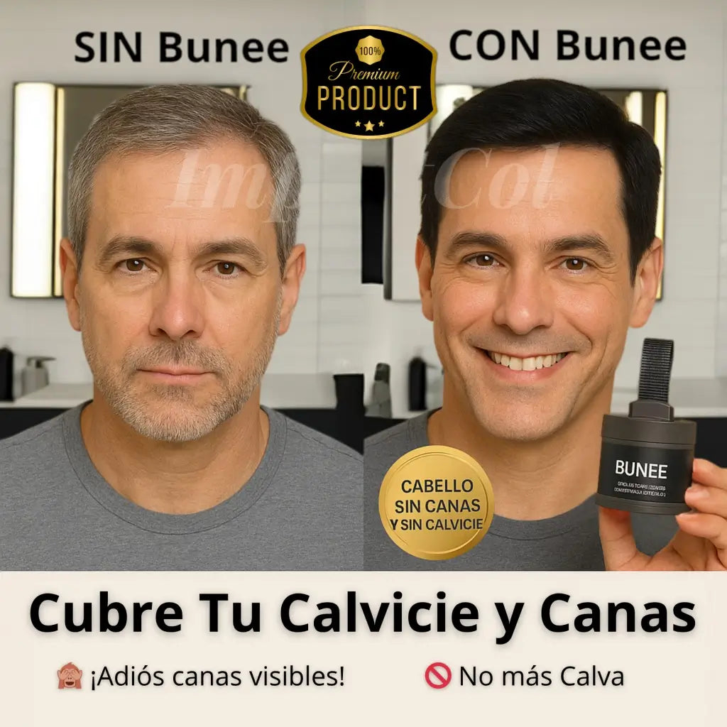 BUNEE™ |  Cubre Calvicie Y Canas | Hombre/Mujer