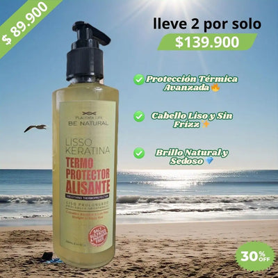 Keratina Be Natural Lisso Termoprotector