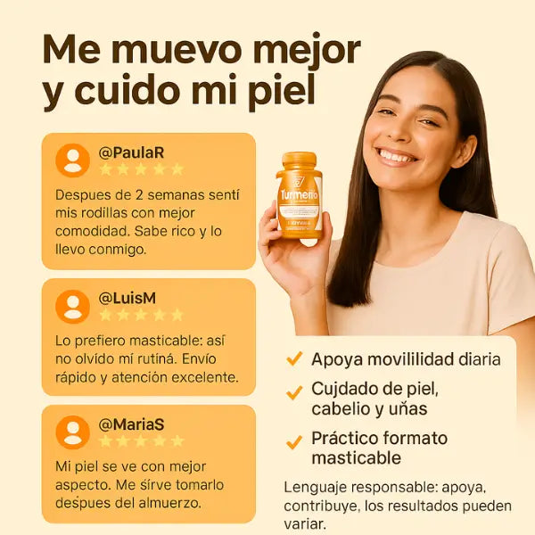 FitoVit Turmeric |  Cúrcuma + Colágeno x60 Und